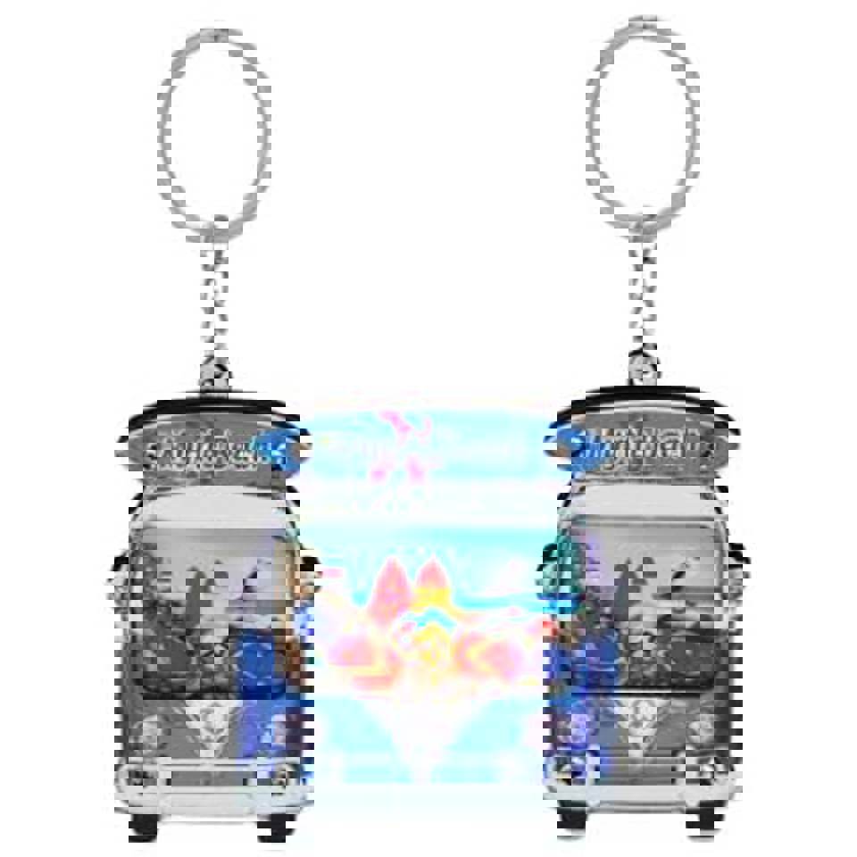 KeyChains Miami Beach Bus Bead