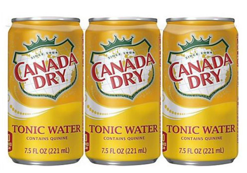 Canada Dry Tonic Water 7.5oz Mini Cans Bellyband 4x6pk (Pack Of 24)
