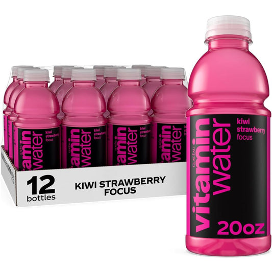 Focus Kiwi-Strawberry Bottle 20oz Pack of 12