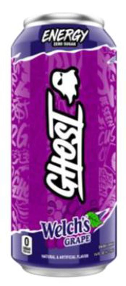 Ghost Welches Grape 16 Oz Energy Cans (Pack Of 12)