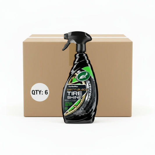 Turtle Wax Tire Shine Wet´n Black 16 Fl Case of 6