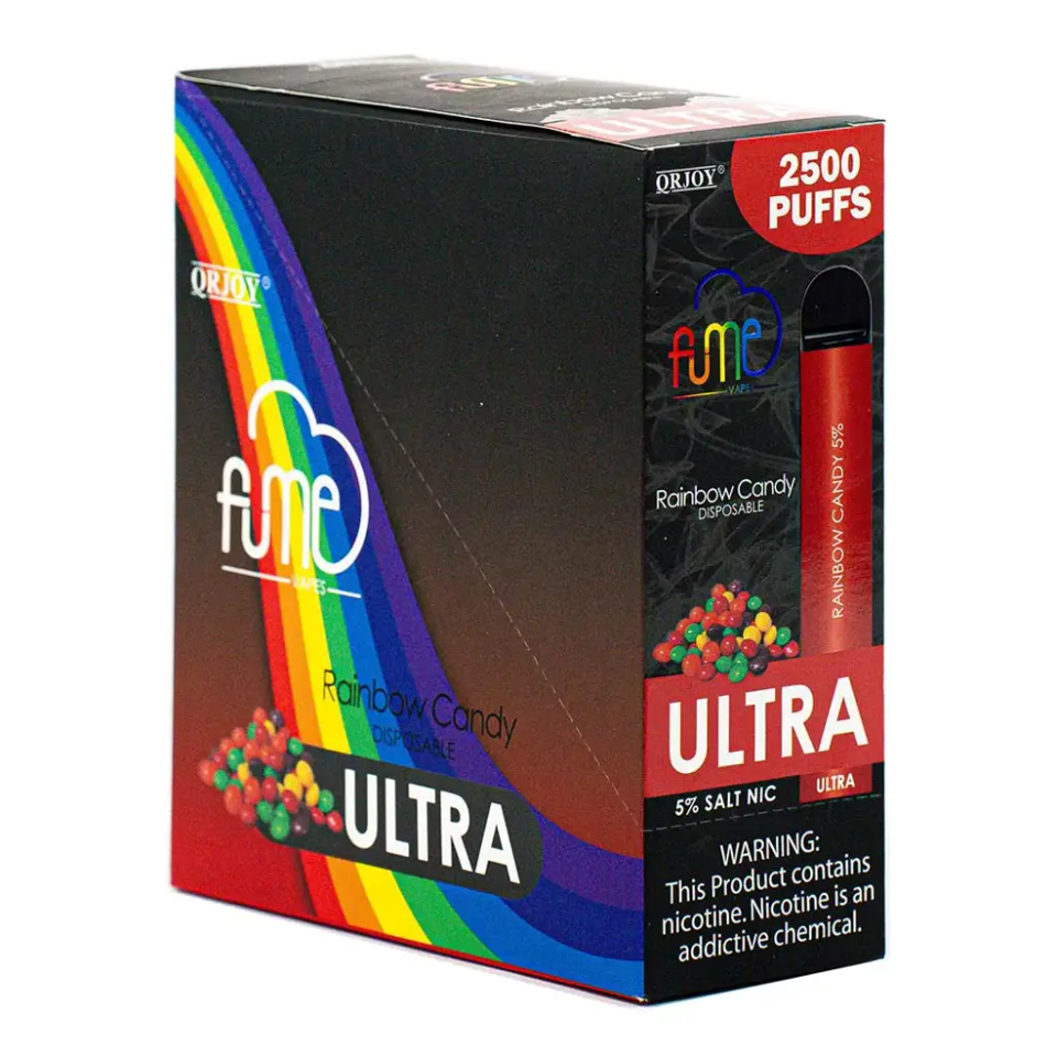 Fume Ultra Rainbow Candy 2500 Puffs Disp Vape  5%