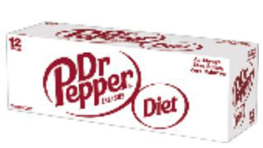 Dr Pepper Diet 12 Oz Cans (12pkx2)