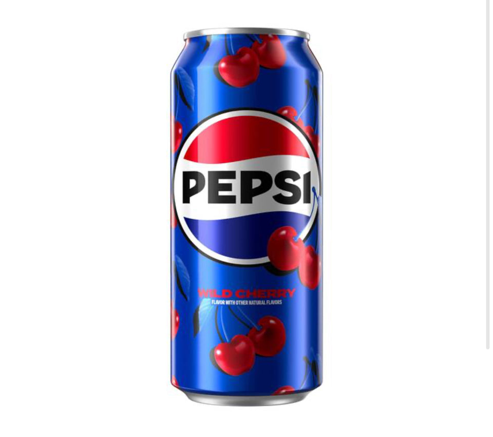 Pepsi Wild Cherry Can 16oz