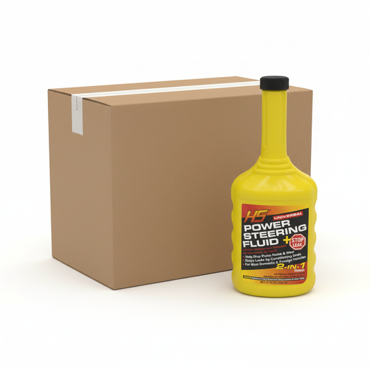 Hs Power Steering Fluid Stop Leak 12 Oz. Case 12