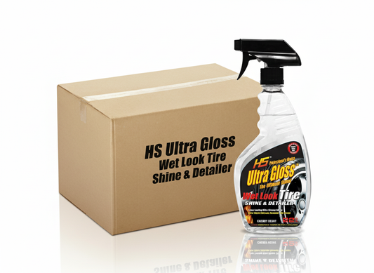 Hs Ultra Gloss Tire Shine And Detailer 22 Oz. Case 12