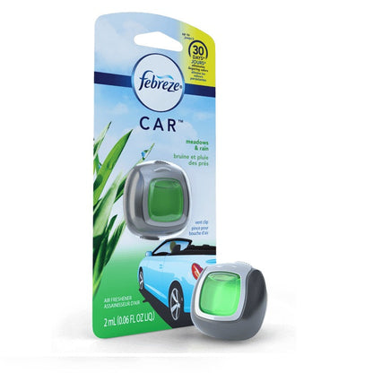 Febreze Meadows & Rain Vent Clip Air Freshener 1Pk 0.06 Oz.