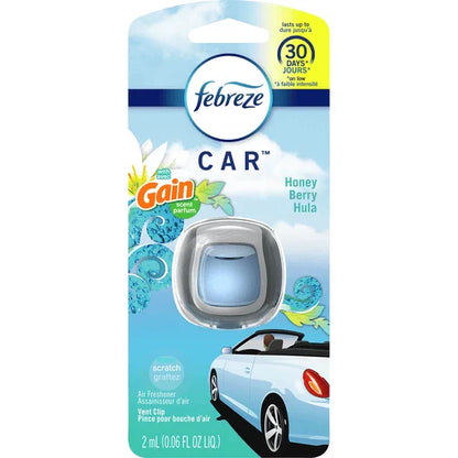 Febreze Honey Berry Vent Clip Air Freshener 1Pk 0.06 Oz.