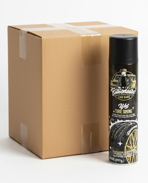 Billonaire Tire Shine Wet 14 Oz. Case 12
