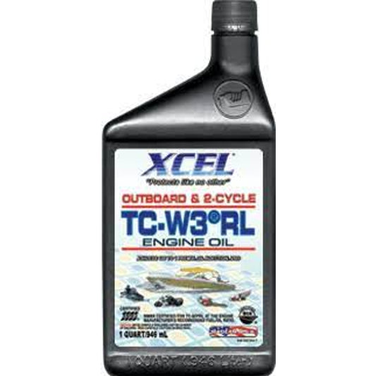 Xcel Conventional Motor Oil Tc-W3Rl  Outborard 2 Cycle 1 Qt.