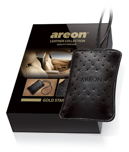 Areon Air Freshener Gold Star Leather Collection