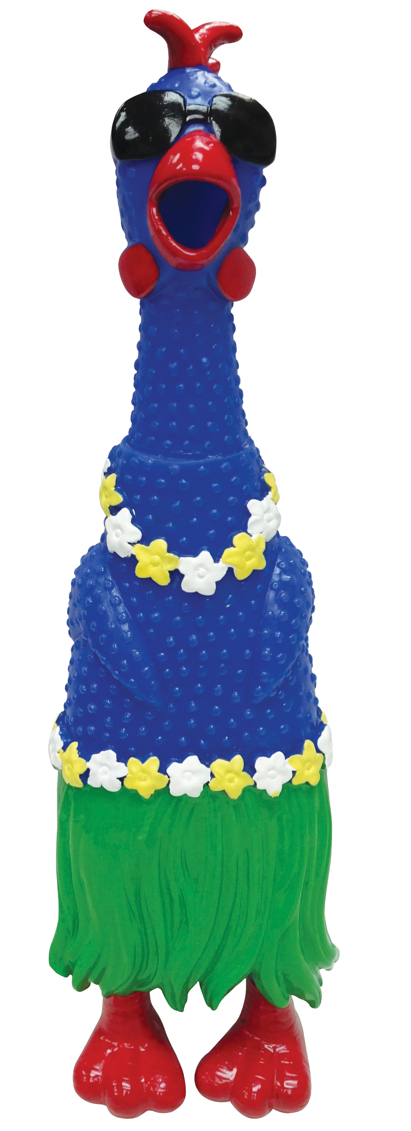 Animolds Squeeze Me Chicken Aloha  12.5"