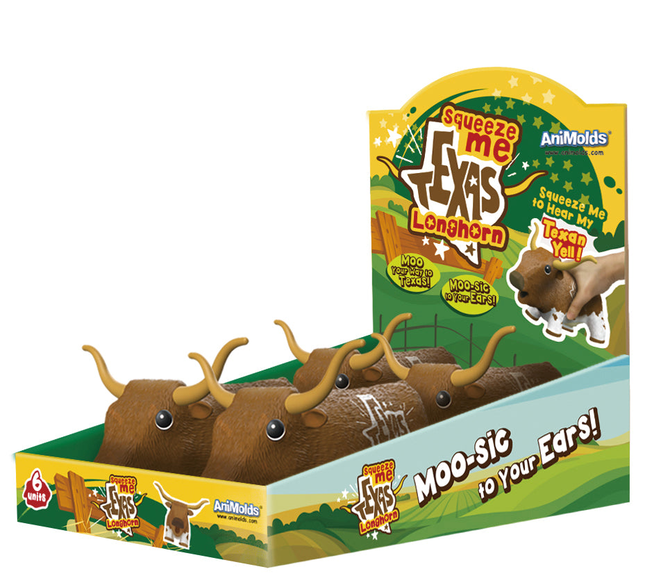 Animolds Squeeze Me Texas 6.5"