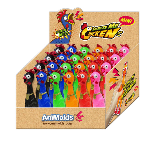 Animolds Squeeze Me Chicken Mini 6.5"