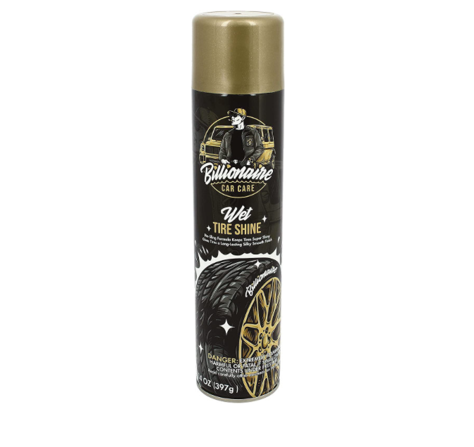 Billonaire Tire Shine Wet 14 Oz.