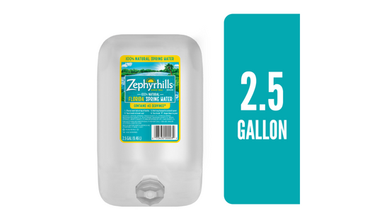 Zephyrhill Florida Spring Water 2.5gal