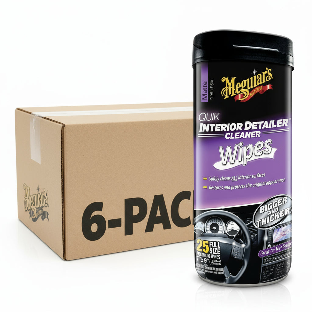 Meguiars Wipes Quik Interior Detailer Case of 6