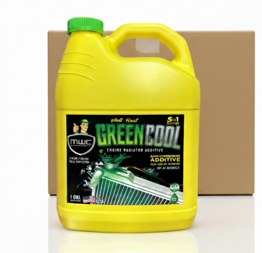 MWC Green Engine Radiator Additive Anti-Rust Protectant 5 to 1 1 Gal.Case of 6