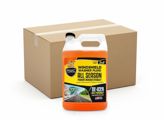 MWC Windshield Washer Fluid All Season 1 Gal Case of 6
