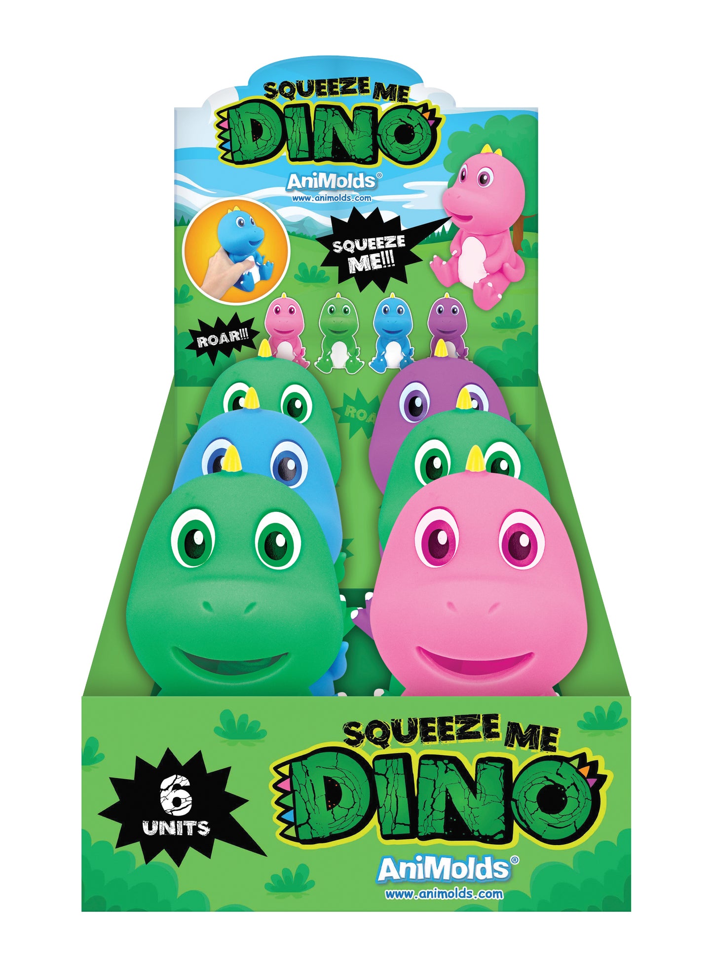Animolds Squeeze Me Dino