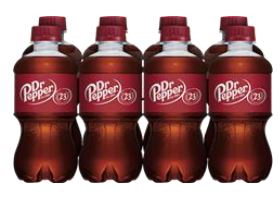 Dr Pepper Original Flavor 12 Oz Bottles Bellbands 8pkx3 (Pack Of 24)