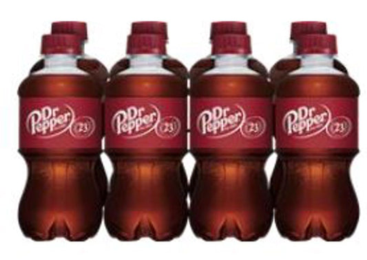 Dr Pepper Original Flavor 12 Oz Bottles Bellbands 8pkx3 (Pack Of 24)