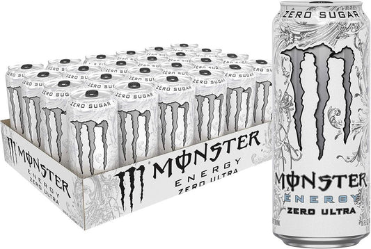 Monster Energy Zero Ultra, 16 oz. Cans Pack of 24