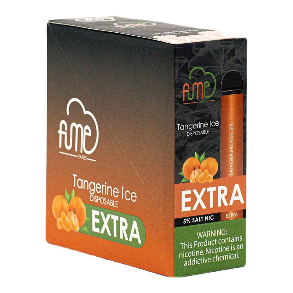 Fume Extra Tangerine Ice 1500 Puffs Disp Vape  5%