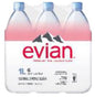 Evian Natural 1 L Spring Water Bottles 2x6pk (Pack Of 12)