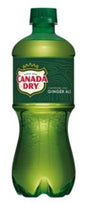 Canada Dry Ginger Ale 20 Oz Bottles (Pack Of 24)