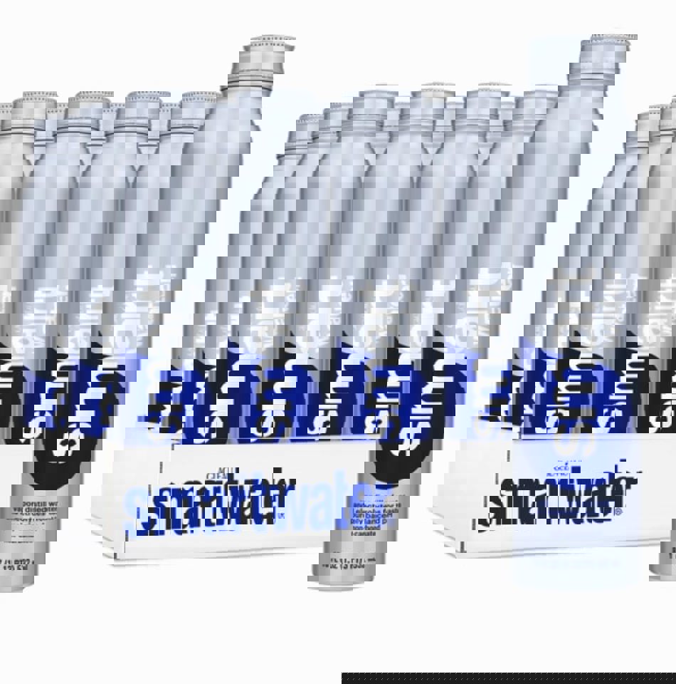 Glaceau Smartwater Aluminum Bottle 18oz Pack of 12