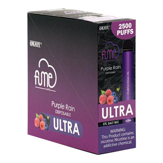 Fume Ultra Purple Rain 2500 Puffs Disp Vape  5%