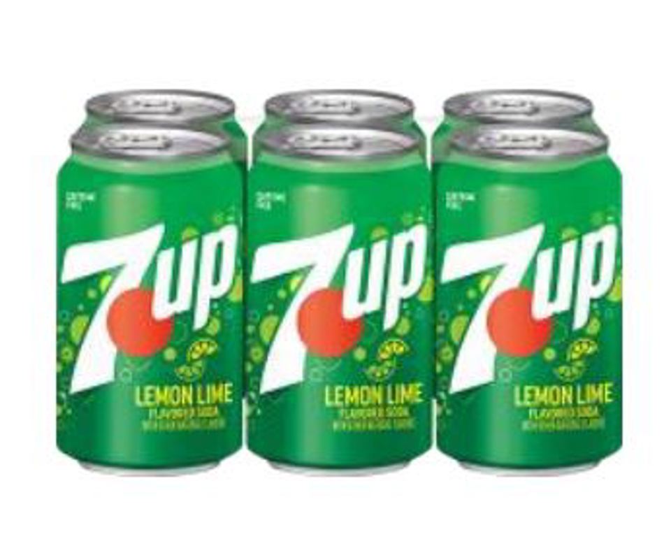 7UP Lemon Lime 7.5 Oz Slim Cans (6Pkx4)