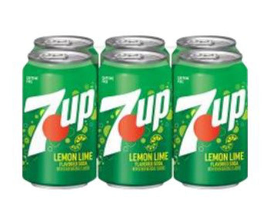 7UP Lemon Lime 7.5 Oz Slim Cans (6Pkx4)