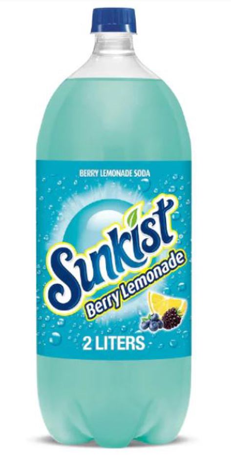 Sunkist Berry Lemonade 2L Bottles (Pack Of 8)