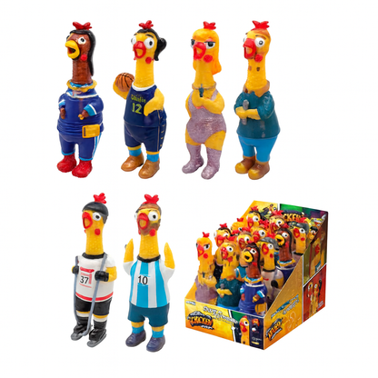 Animolds Squeeze Me Chicken Stars  9.8"