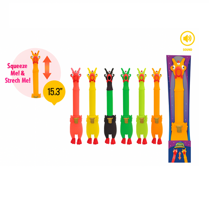 Animolds Squeeze Me Chicken Scream  Pop Alien 15.3"
