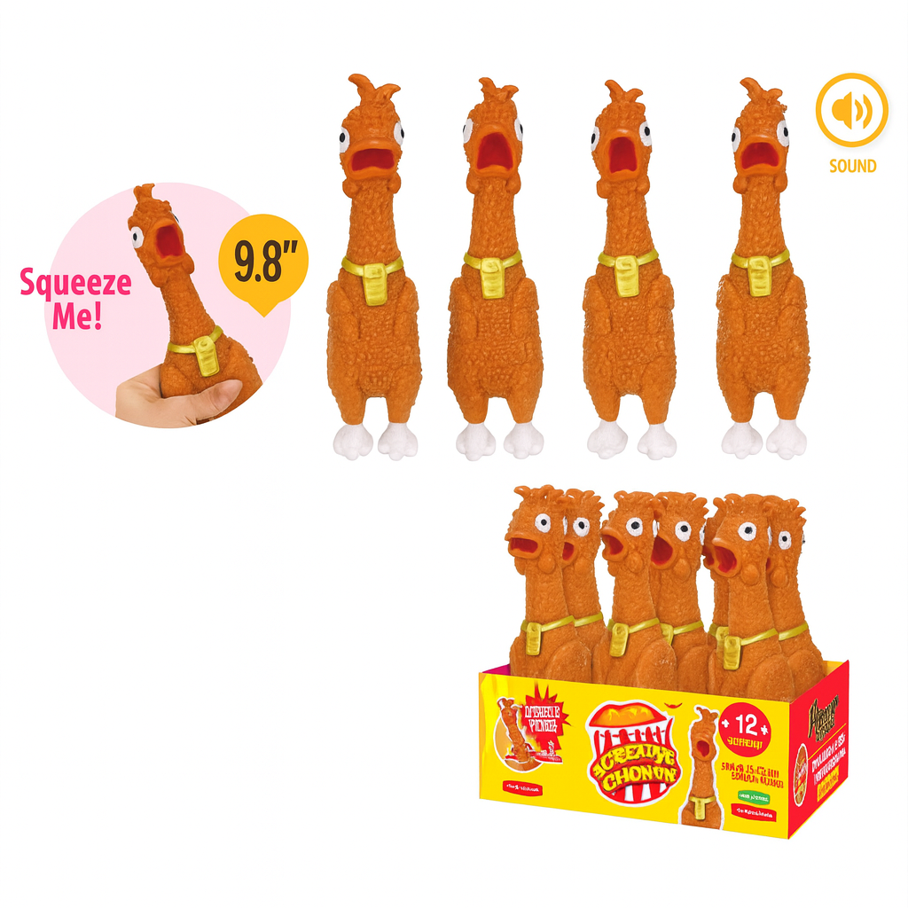 Animolds Squeeze Me Chicken Fried 9.8"