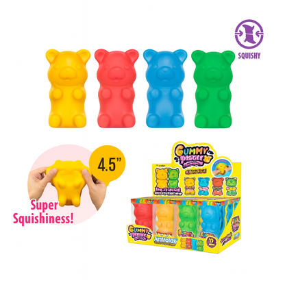 Animolds Squeeze Me Piggie Gummy  Squishy 4.5"