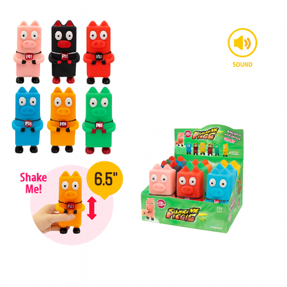 Animolds Shake Me Piggie 6.5"