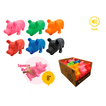 Animolds Squeeze Me Piggie 8"