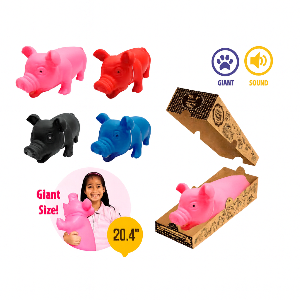 Animolds Squeeze Me Piggie hug Me Giant  20.4"