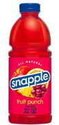 Snapple Fruit Punch 32 Oz Bottles (Pack Of 12)