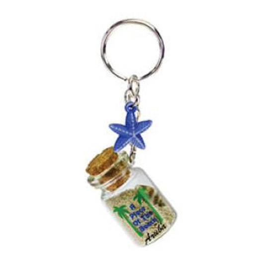 KeyChains Jar Sea Star