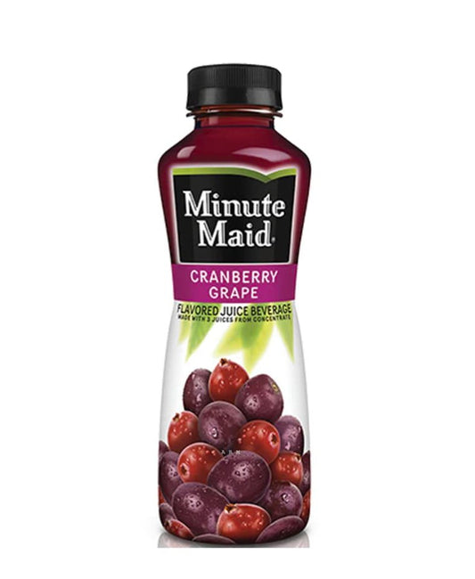 Minute Maid Cranberry Grape, 12 oz. Bottle, Pack of 24