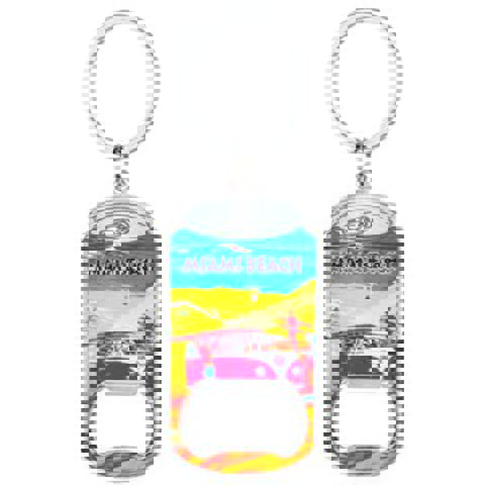 KeyChains South Beach Miami Van Bottle Opener