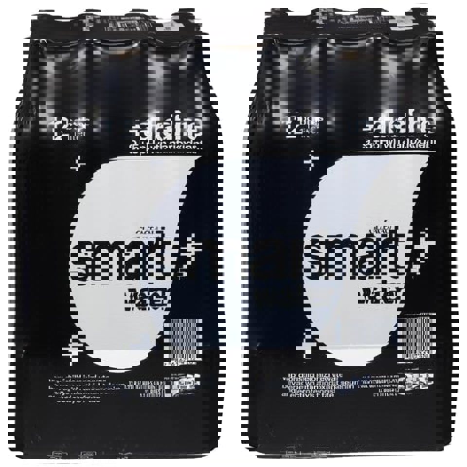 Glaceau Smartwater Alkaline With Antioxidant 9,5 + pH Bottle 1Lt Pack of 12