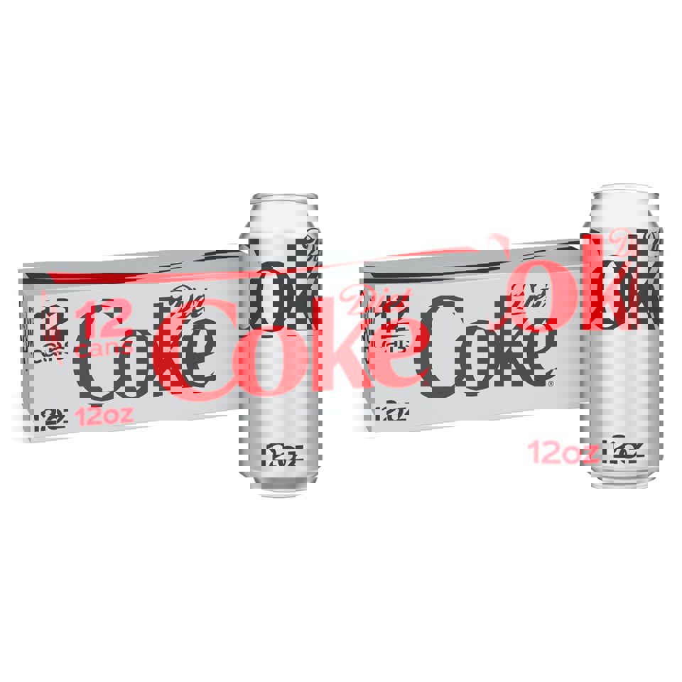 Coca Cola Diet Slim Cans 12oz. Pack of 12