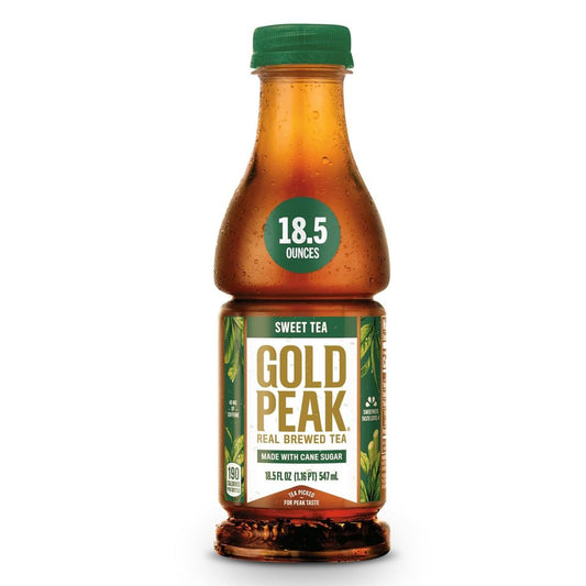 Gold Peak Sweet Tea, 18.5 oz. Bottles, Pack of 12