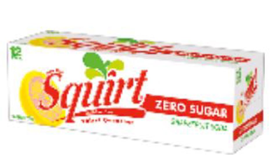 Squirt Grapefruit Zero Sugar 12 Oz Cans (12pkx2)